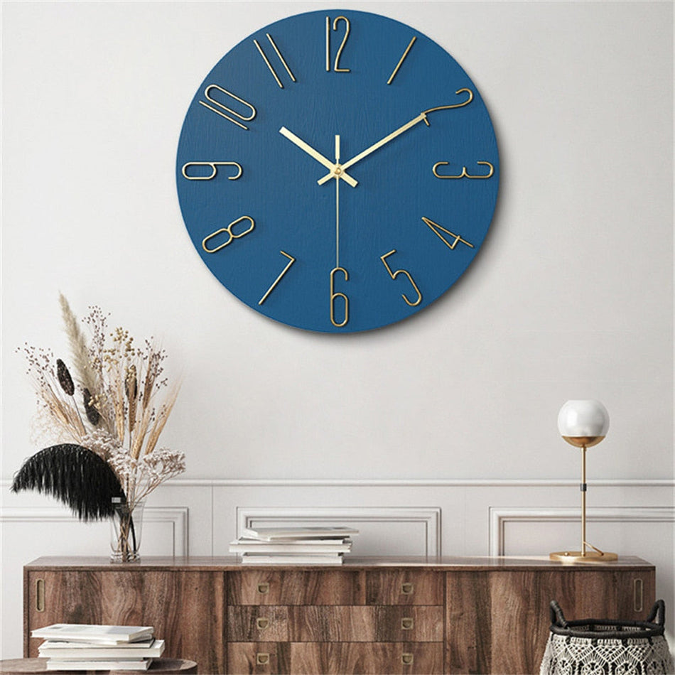 RegalTick - Horloge murale minimaliste pour décoration moderne