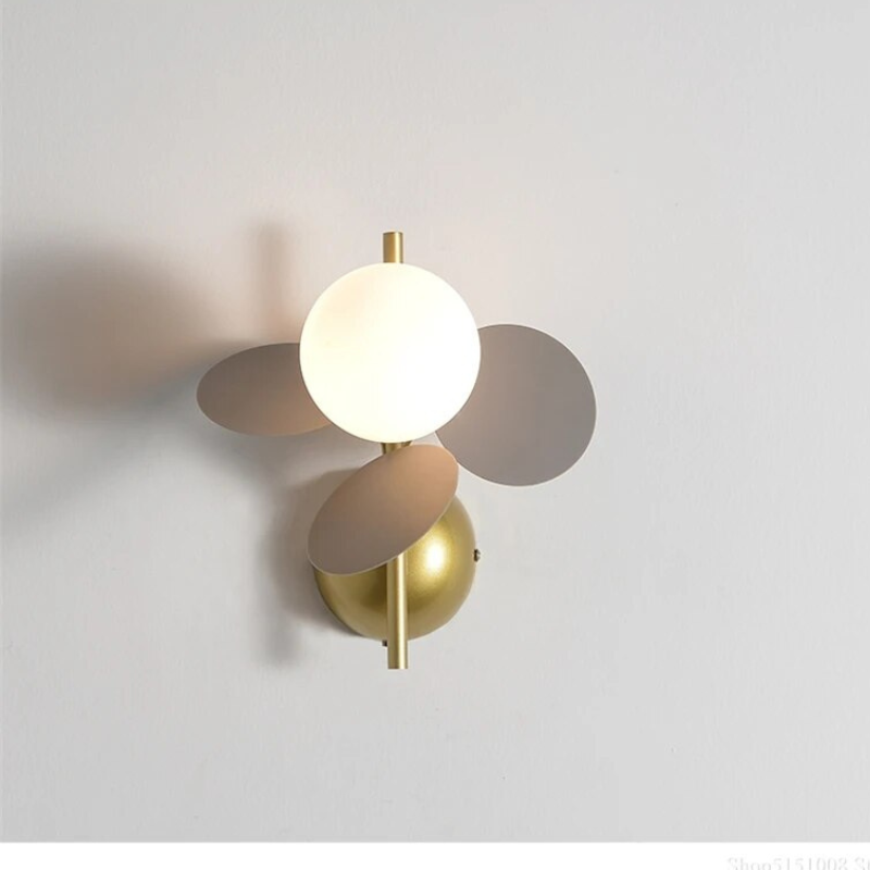 LeafGlow – Applique murale moderne au design inspiré de la nature
