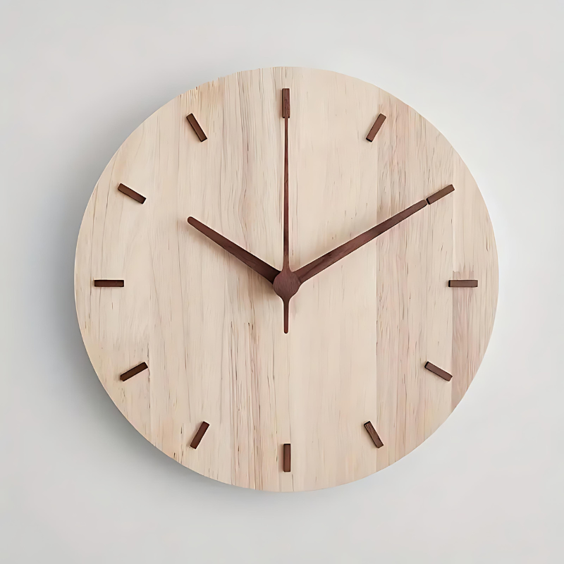 AuraClock - Horloge murale minimaliste au design élégant pour un intérieur stylé