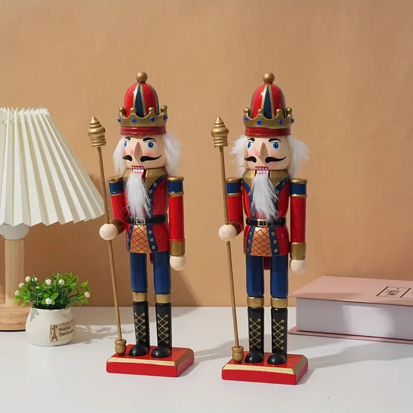 FestiveGuard - Décoration traditionnelle casse-noisette pour ambiance de Noël