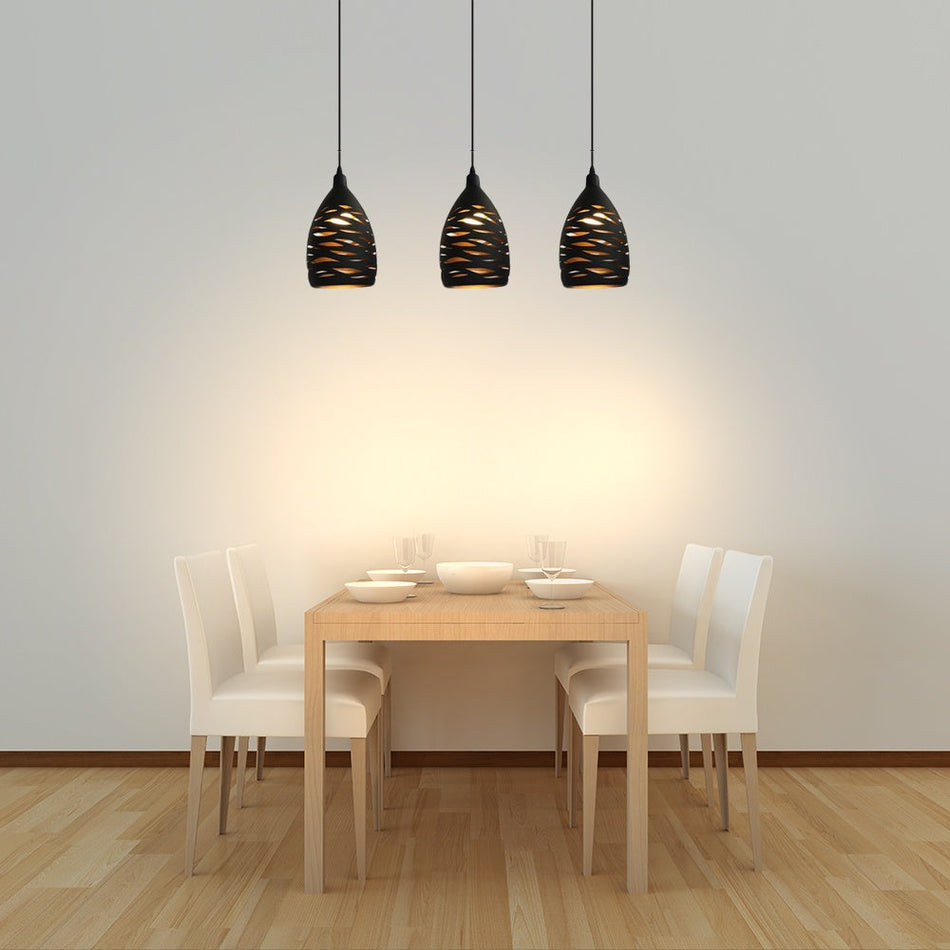 RusticCharm – Suspensions à motifs avec câbles réglables