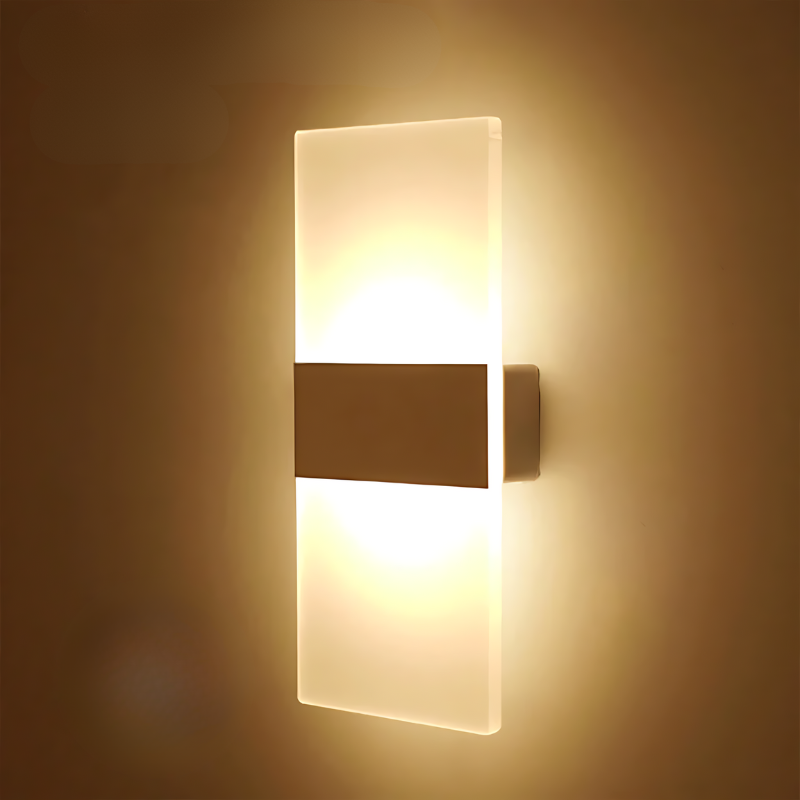 GlowNest – Lampe murale LED avec capteur tactile et recharge USB  