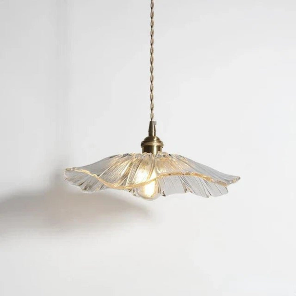 FloraLume - Suspension florale élégante avec lumière douce et élégance moderne pour toute pièce
