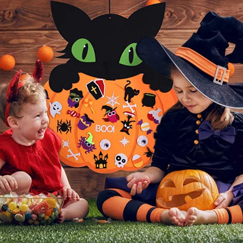 Craftopia - DIY Halloween Cat Craft Kit for Kids
