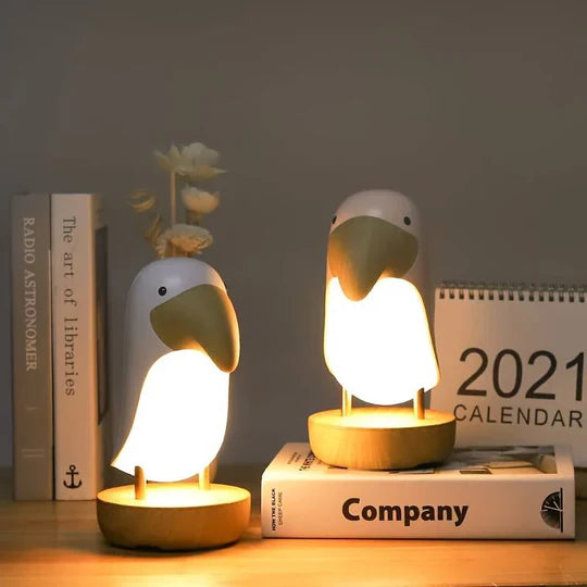 PeckBright - Lampe portable charmante pour décoration intérieure