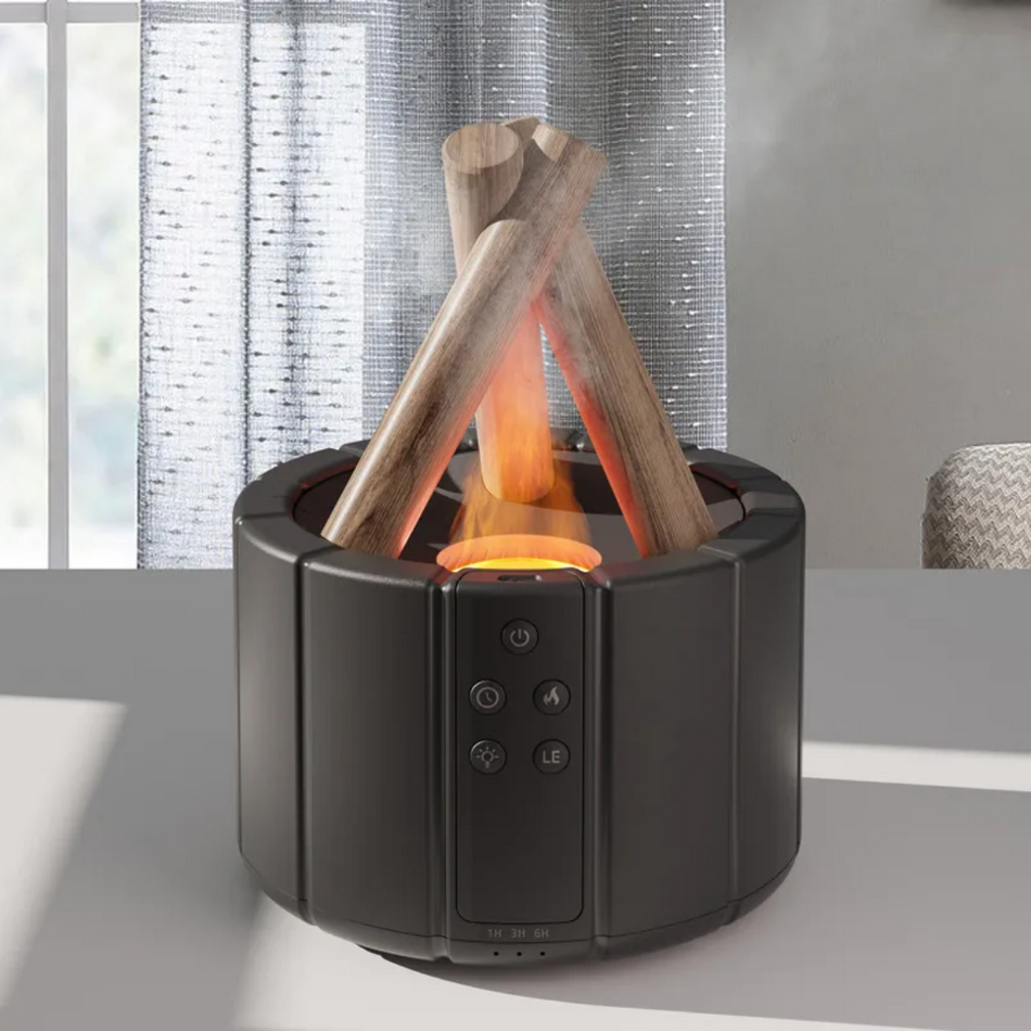 NatureGlow - Flamme og tågediffusor til aromaterapi
