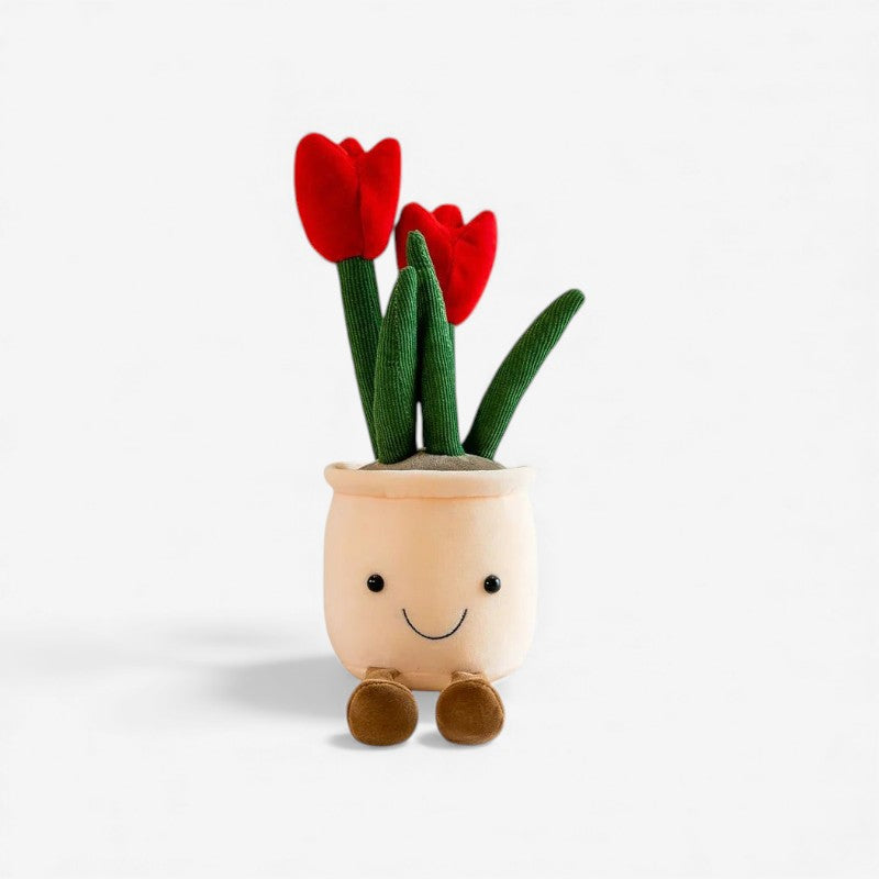 OrnaBloom - Dekorativ Ornament med Blomsterpotte Design