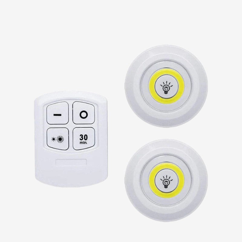 LumiControl – LED lampe med Fjernbetjening og Trådløs Betjening