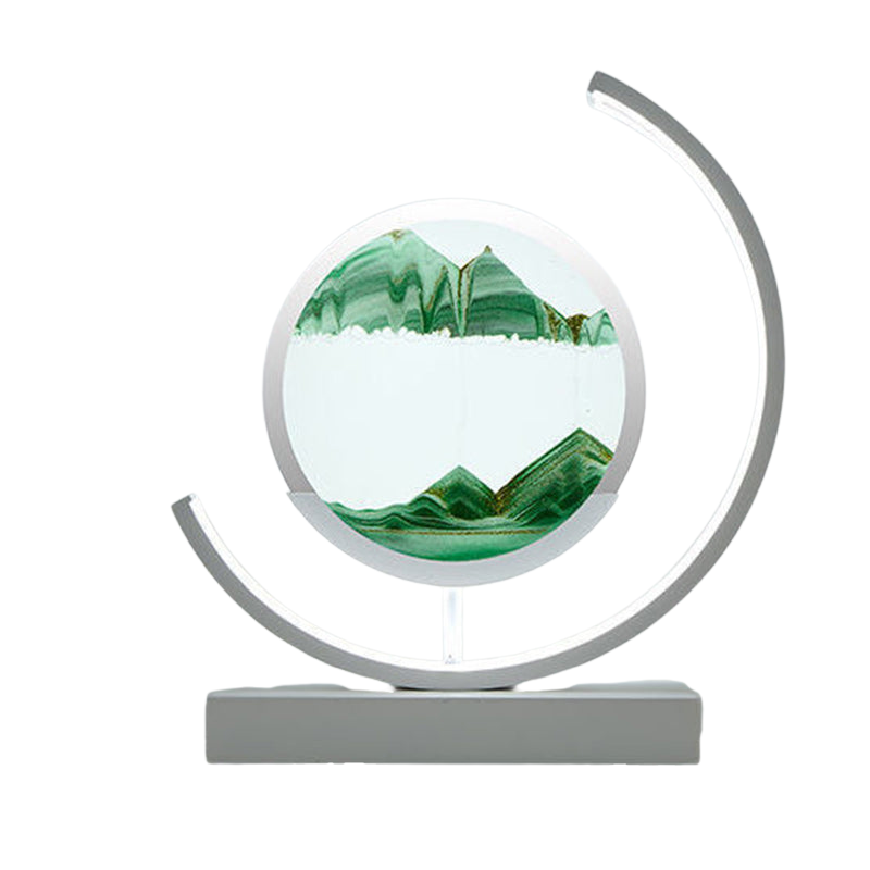 LumiArt – Lampe de table LED Art Déco moderne en plusieurs couleurs