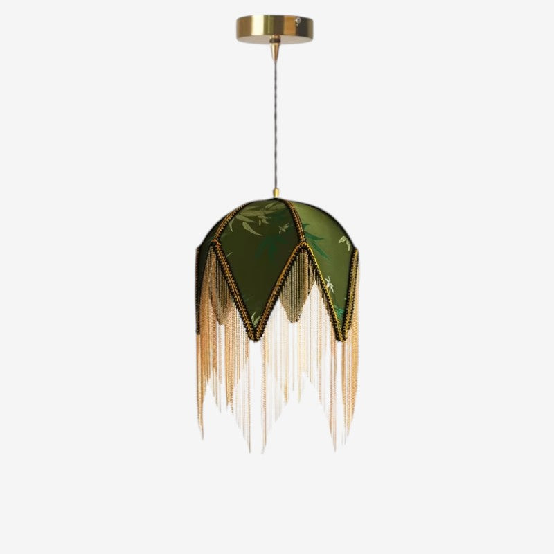 FringeGlow – Suspension LED avec design à franges