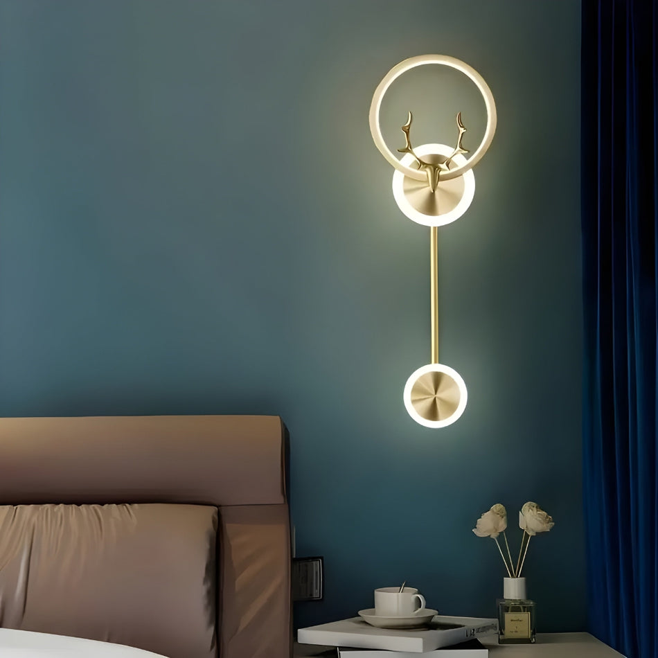 GlowNest – Lampe double élégante pour un éclairage domestique minimaliste et d'ambiance