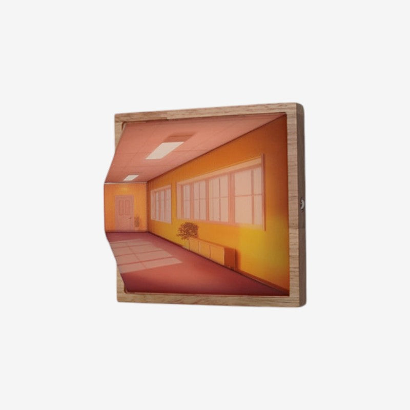 GlowForm - Lumière LED murale 3D pour usage intérieur  