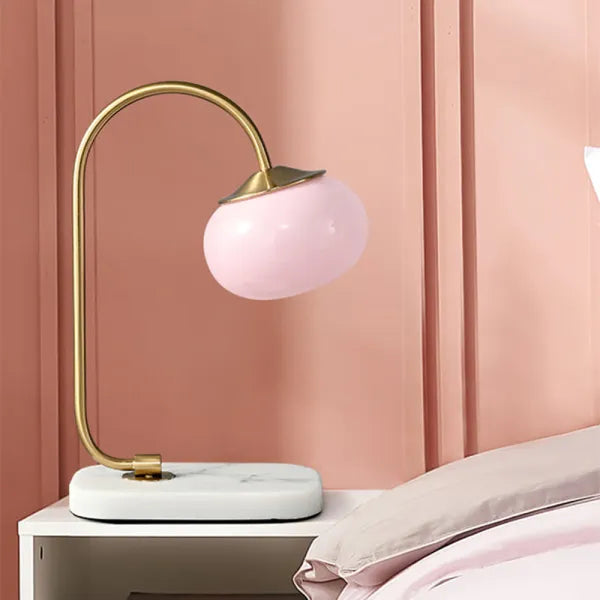 MallowGlow - Lampe de table moderne en forme de guimauve pour un éclairage chaleureux
