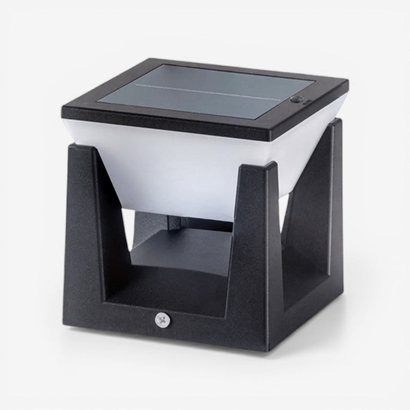 SolarPost – Lampe colonne solaire extérieure pour décoration de jardin