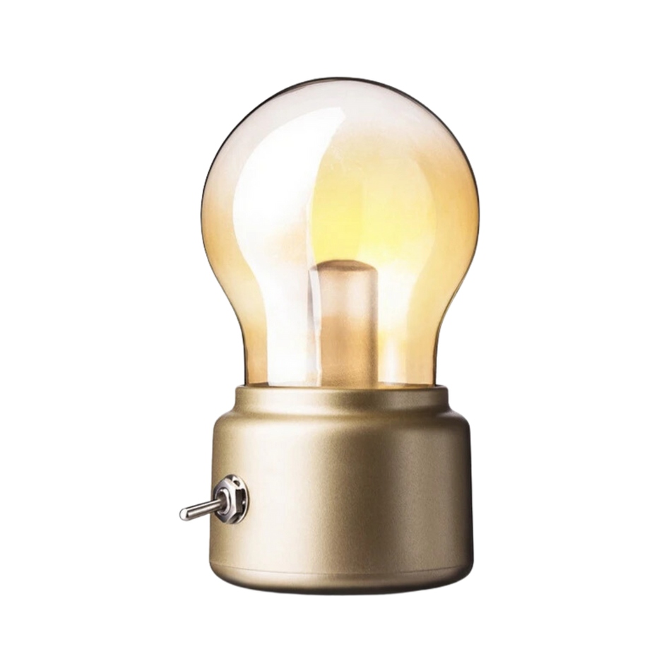 LumoLite - Lampe de table portable au charme vintage