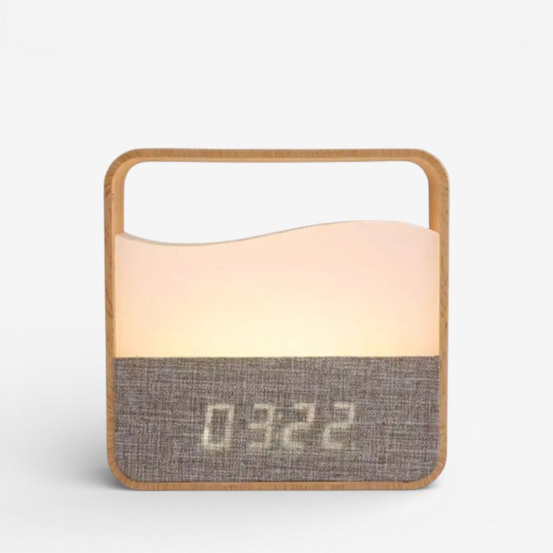 GlowClock – Lampe LED décorative avec design de réveil
