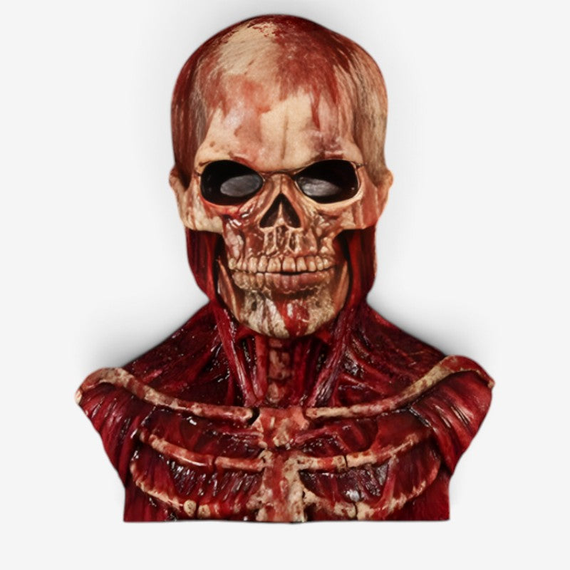 Skeletmaske til Halloween