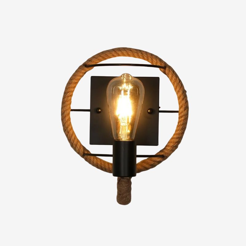 LumaCord - Applique murale LED avec design corde