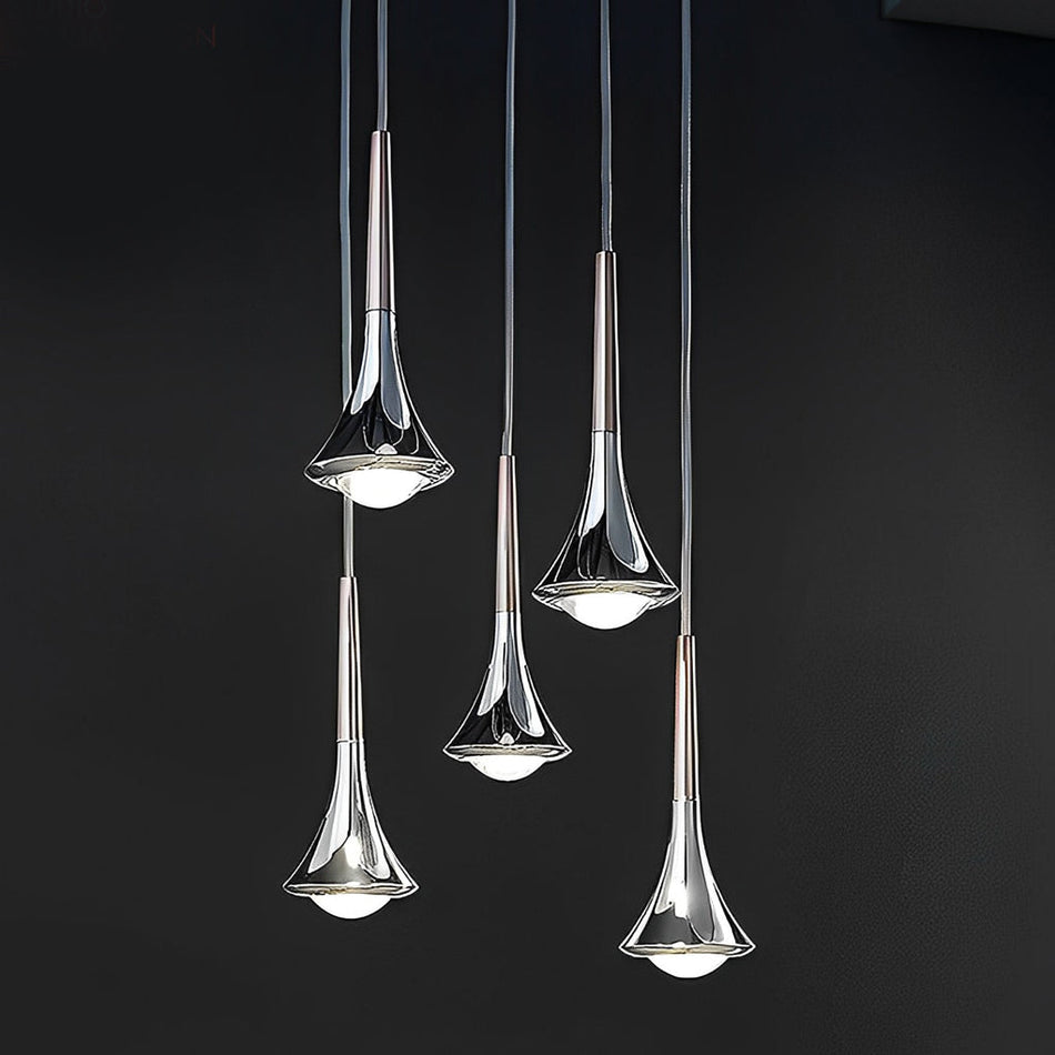 LumiDrop - Suspension LED nordique pour intérieurs stylés
