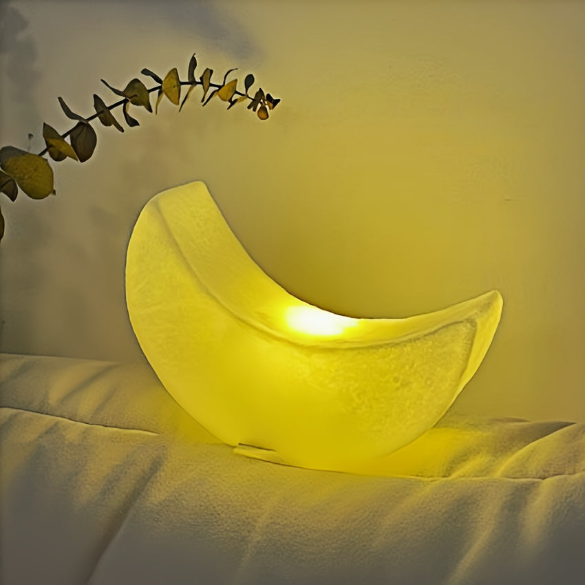 LunaGlow – Lampe de chevet Art Déco avec lumière douce et design sans fil