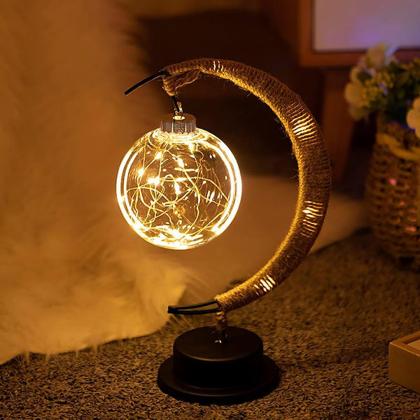 CelestialLight - Lampe lune magique pour éclairage apaisant