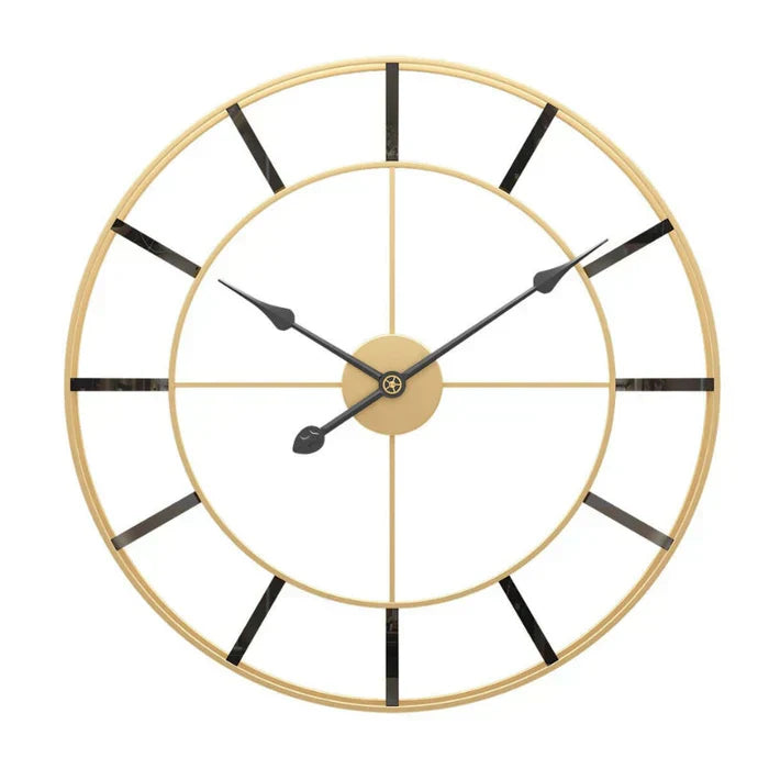 TimeMuse – Lydløst vægur med moderne minimalistisk design til stilfuld indretning
