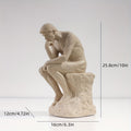 MindMuse - Sculpture élégante de penseur pour une décoration artistique