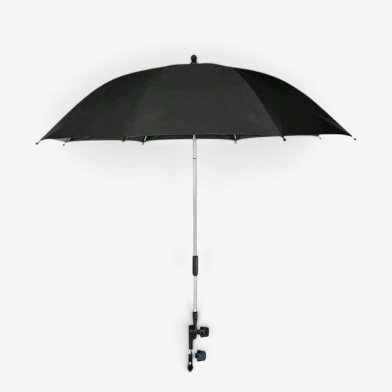 Bærbar Strandstol Parasol med Justerbar Rotation