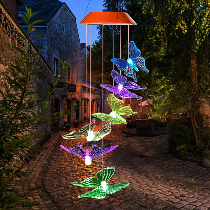 SolarFlutter - Lumières papillons envoûtantes pour votre jardin