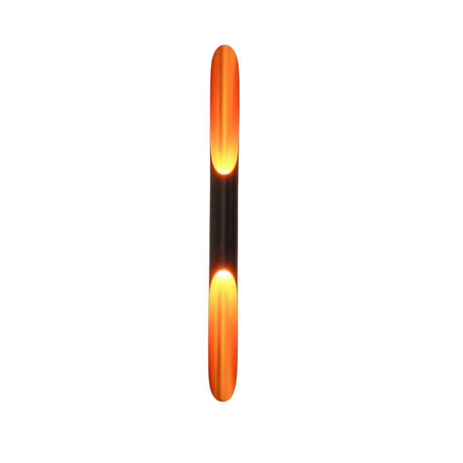LineaLux – Minimalistisk sort LED-væglampe