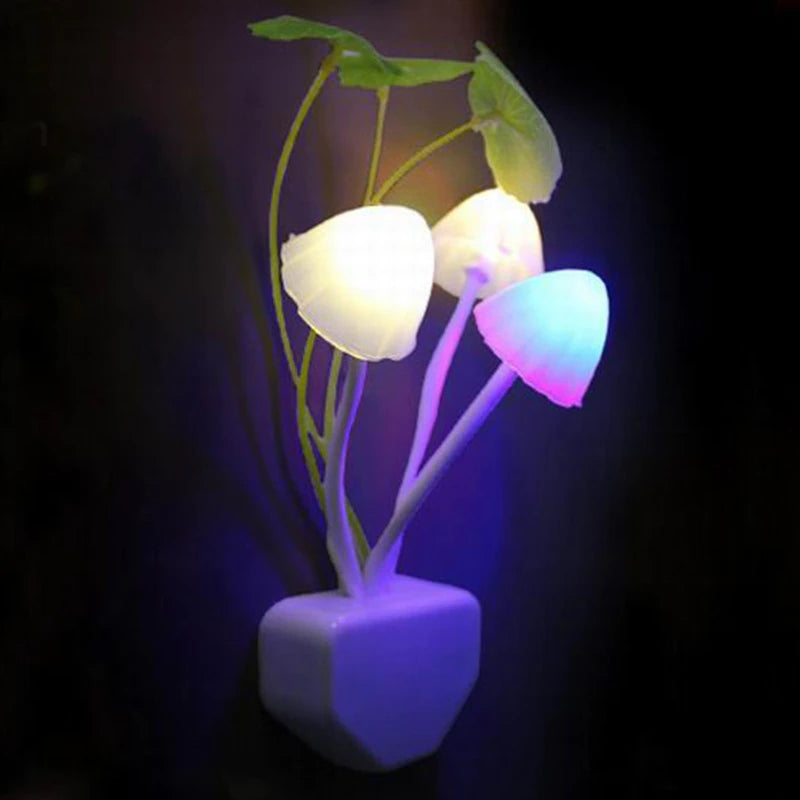 MushroomGlow - Lampe murale prise pour ambiance fantaisiste | 1+1 Gratuit