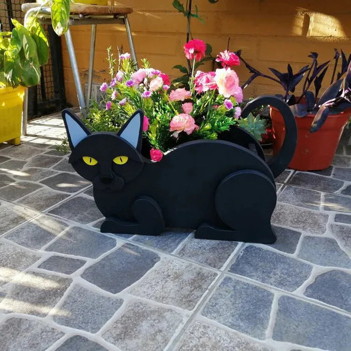 KittyBloom – Legesyg katteformede blomsterpotter til indendørs og udendørs plantedekoration