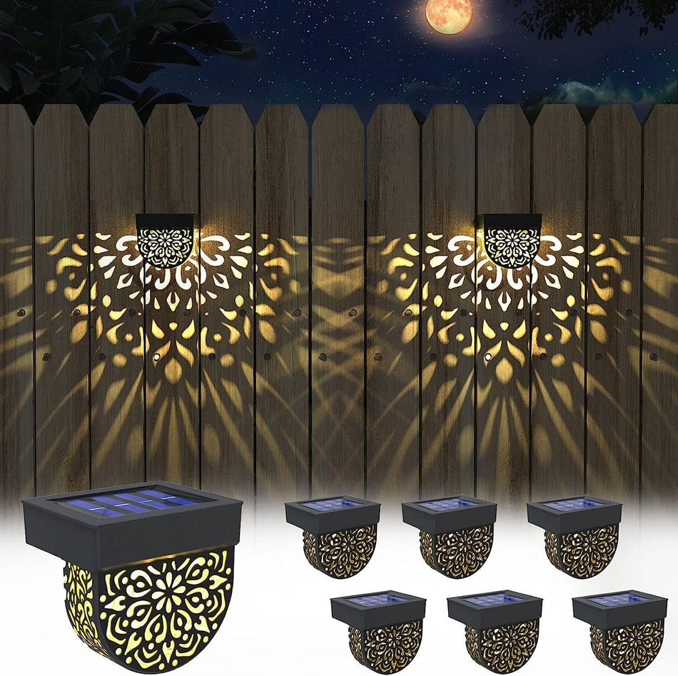 AuraBright - Applique murale solaire pour ambiances chaleureuses