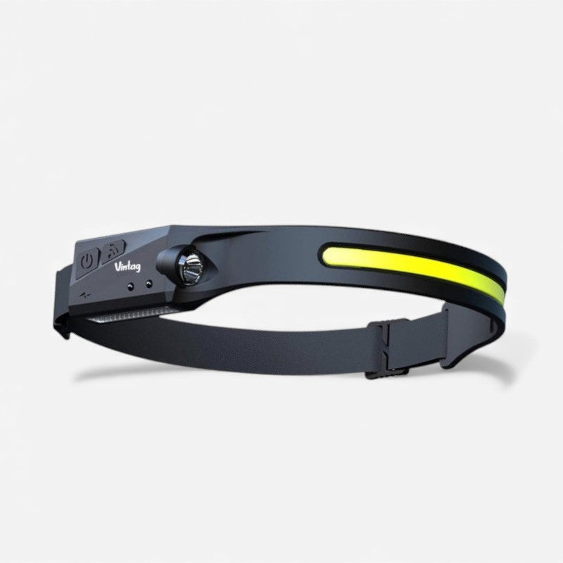 HeadGlow – LED pandelygte med genopladeligt og justerbart design