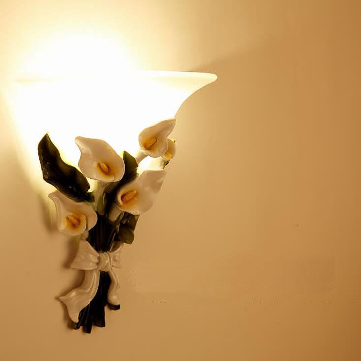 PetalAura – Applique murale sculpturale élégante avec éclairage d’ambiance