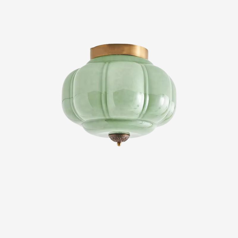 GlowKin - Plafonnier LED en forme de citrouille pour usage intérieur