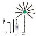 LumiBlaze - Lampe décorative murale LED intelligente avec télécommande et modes DIY