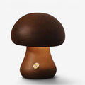 MushroomGlow – Lampe de Table en Bois au Design Champignon