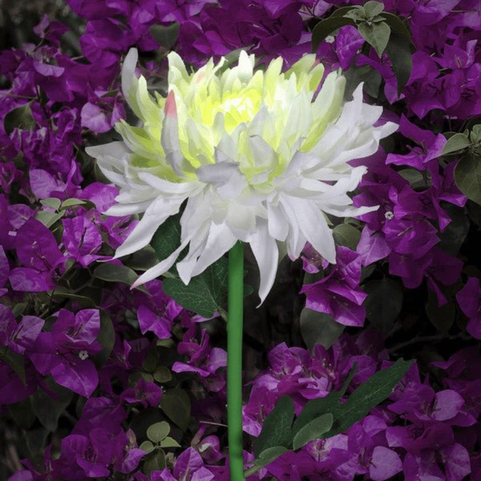 FloralGlow - Solcelle-havelamper med farveskiftende LED'er og automatisk belysning til levende udendørs dekoration