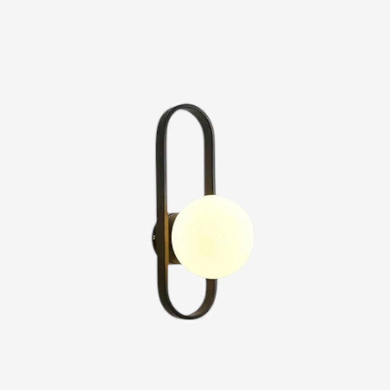 WallOrb - Applique murale LED avec design de support mural rond
