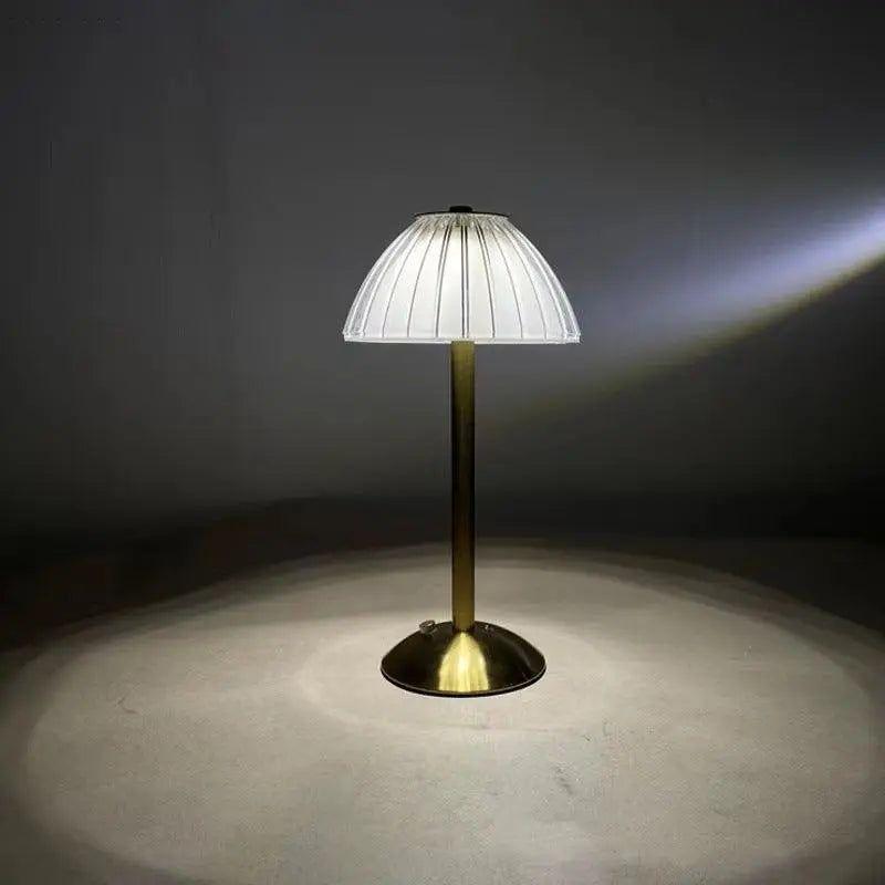 AuraBeam - Elegant Røre Kontrol LED Bordlampe Med Justerbart Lys