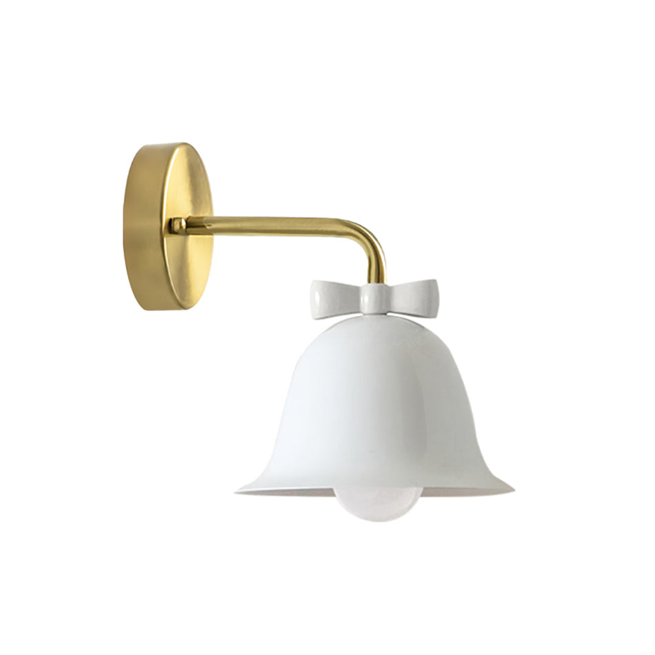 AuraBell – Applique murale en forme de cloche avec corps en métal et LED intégrée