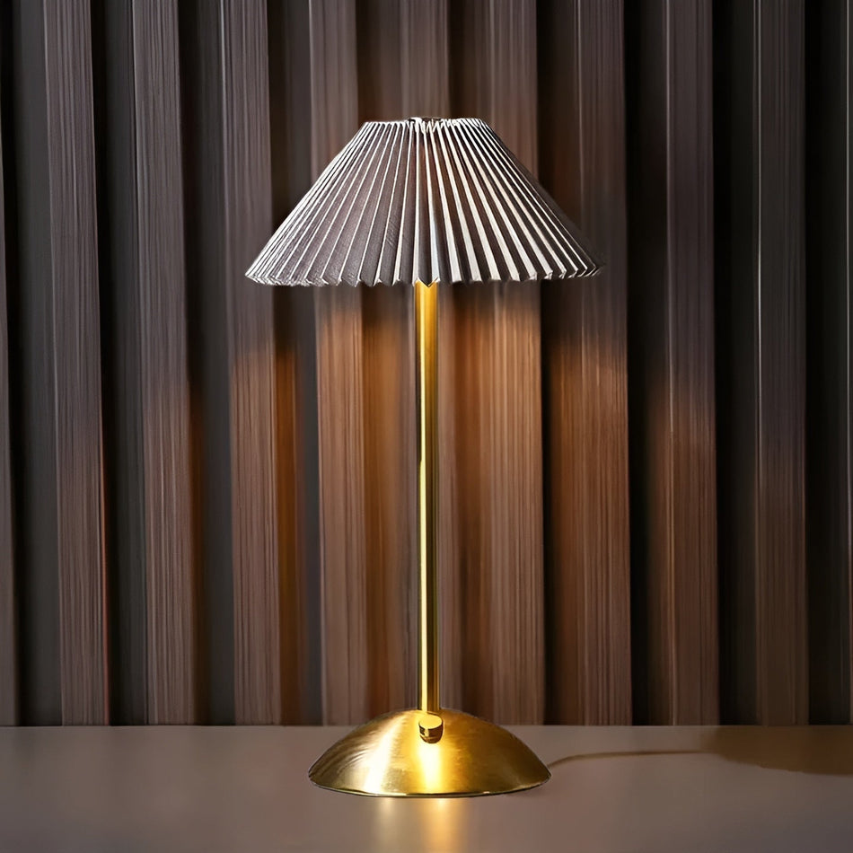 LumaGlow - Lampe de table sans fil au design moderne et minimaliste avec lumière colorée réglable