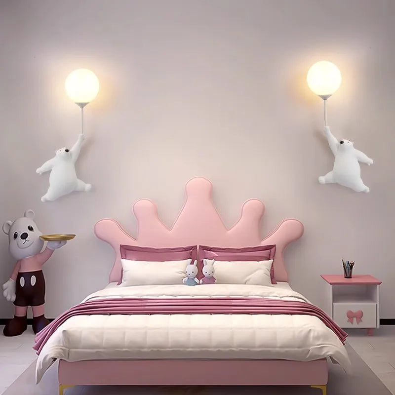 SnuggleGlow – Applique murale charmante au design ludique pour chambres d'enfants