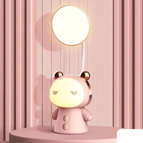 ToonGlow - Lampe de bureau LED au design ours mignon