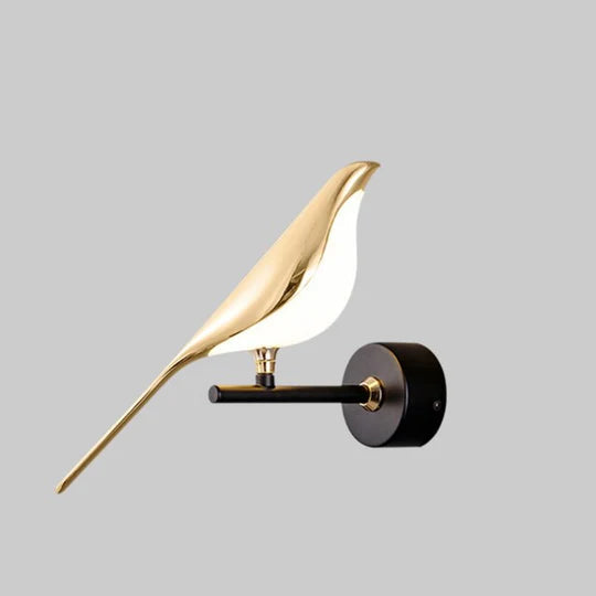 LunaBird - Applique murale LED élégante pour oiseaux