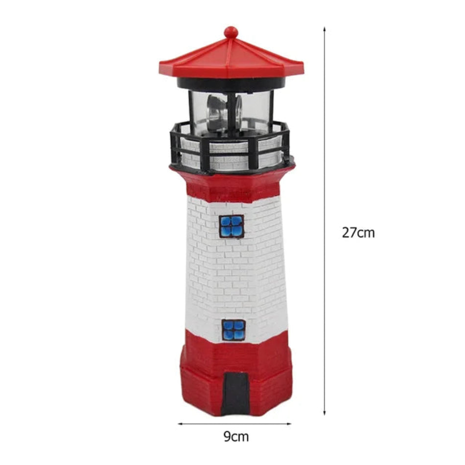 CoastGlow – Fyrtårn solcelledrevet LED-havelampe