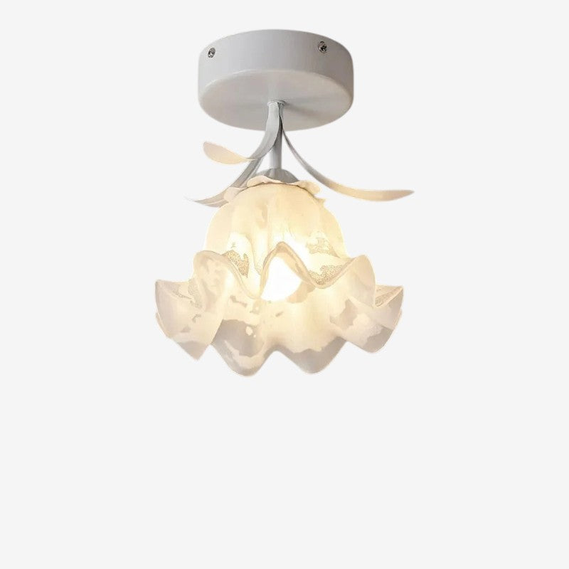 RoseGlow – Plafonnier LED au design décoratif inspiré de la rose