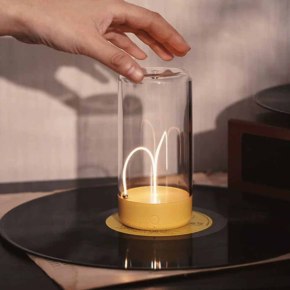 MagniGlow - Lampe de table flexible avec base magnétique pour un placement facile