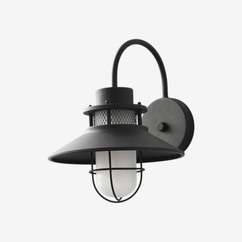 LumaGuard - Udendørs LED Væghængt Lampe med Kreativt Design